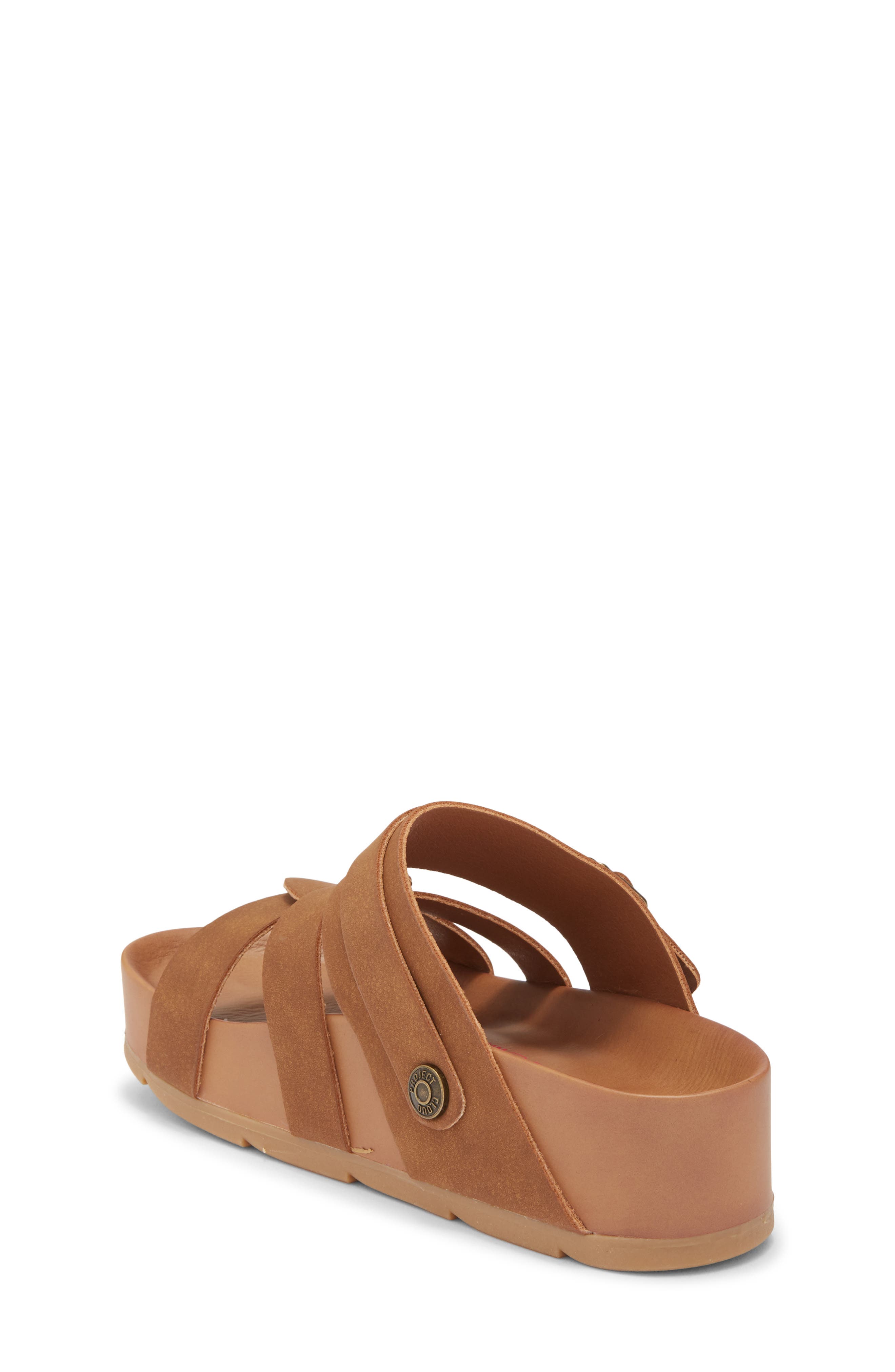 Project Cloud Kids' Palace Slide Sandal, Alternate, color, Sienna