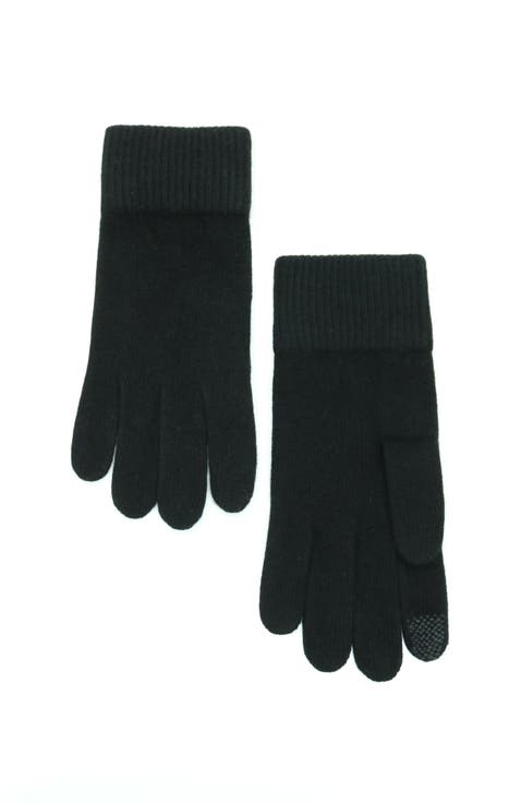 Cashmere men's tech gloves