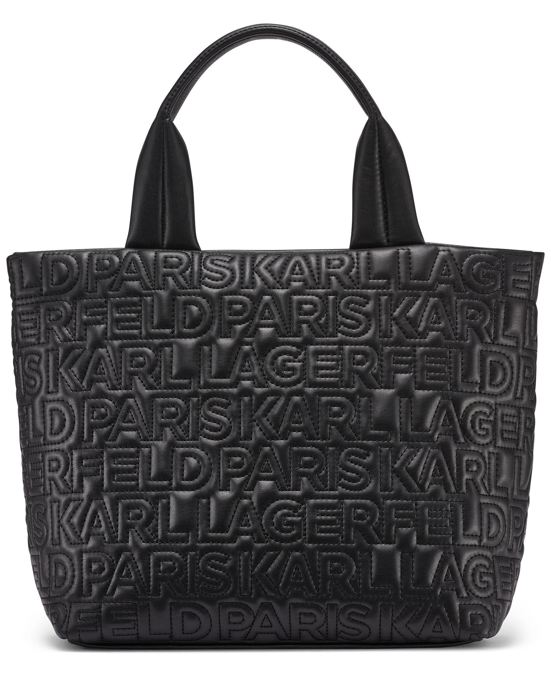 KARL LAGERFELD PARIS Voyage Med Tote, Alternate, color, 