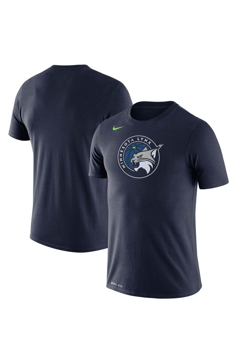 Nike Men's Nike Navy Minnesota Lynx Logo Performance T-Shirt, Alternate, color,