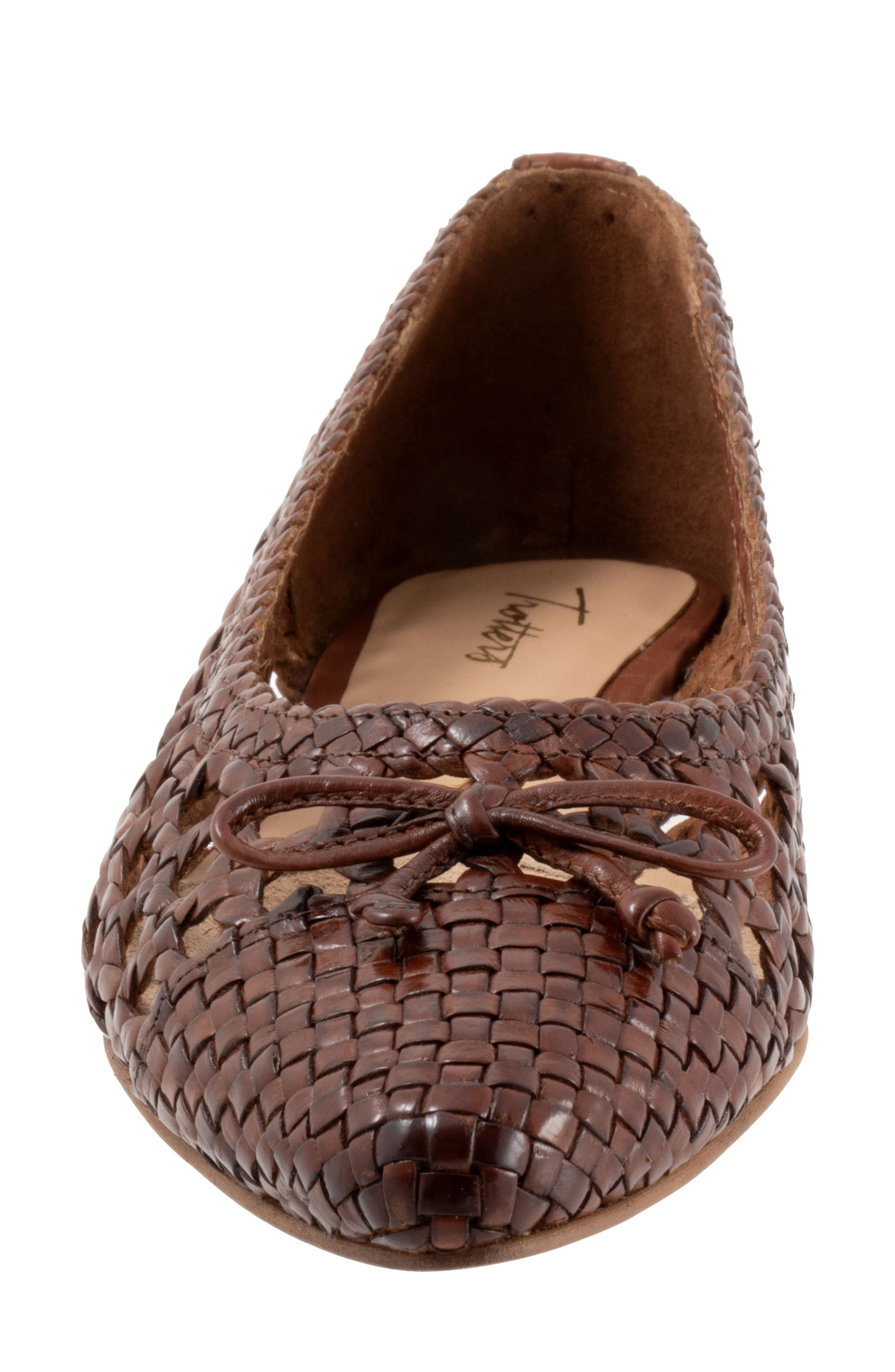Trotters Edith Woven Flat, Alternate, color, 