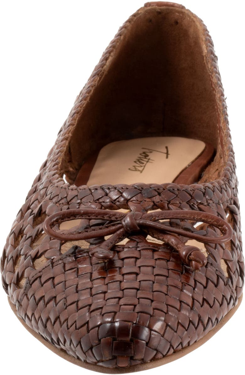 Trotters Edith Woven Flat, Alternate, color,