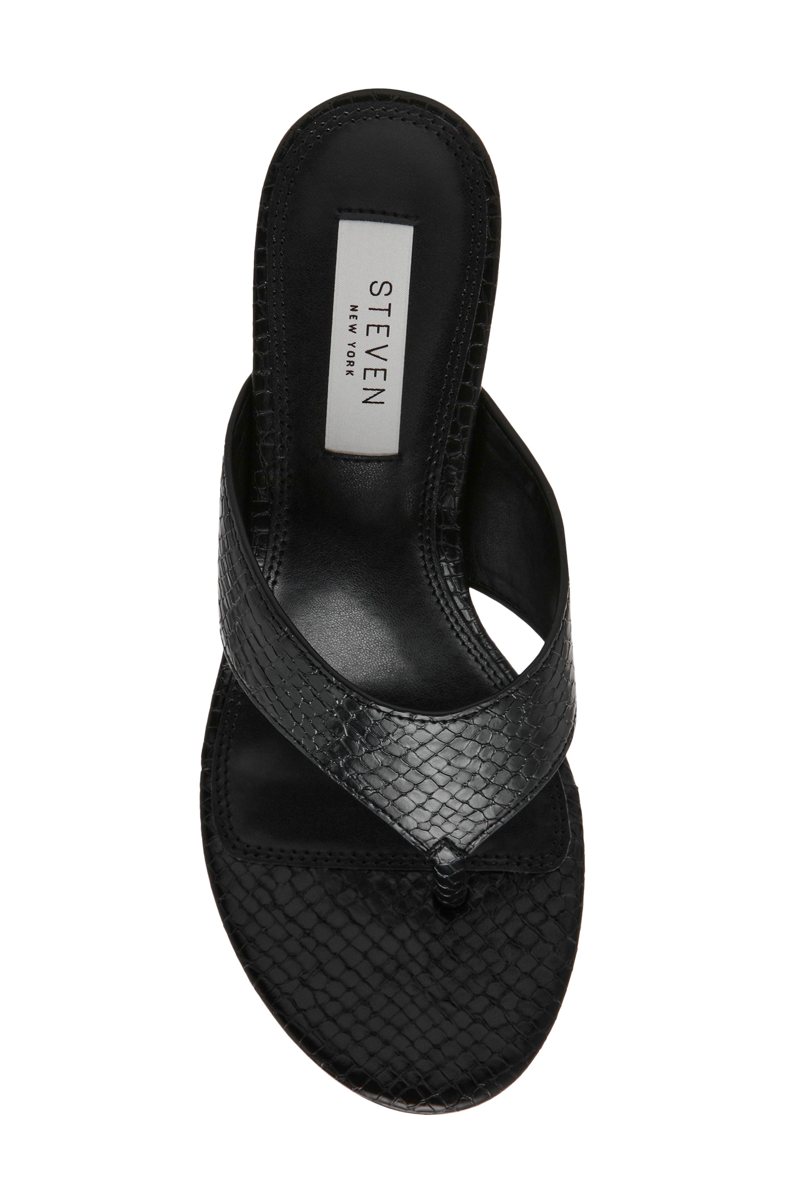 Alden Toe Post Sandal, Alternate, color, BLACK MULTI