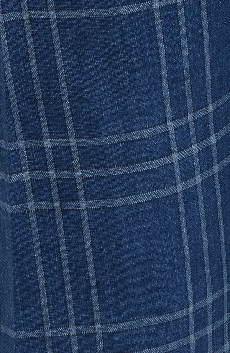 Zanella Noah Linen Dress Pants, Alternate, color, Blue