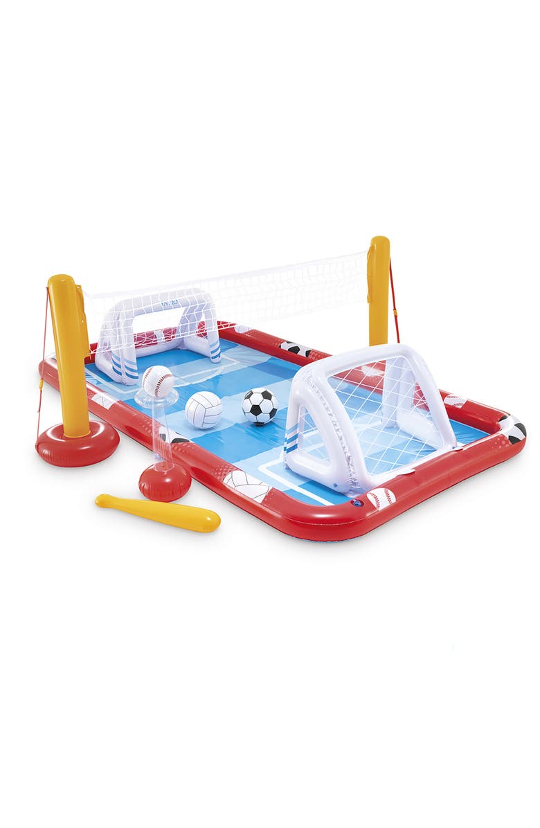 Intex Action Sports Inflatable Pool Play Center, Main, color, Multicolored