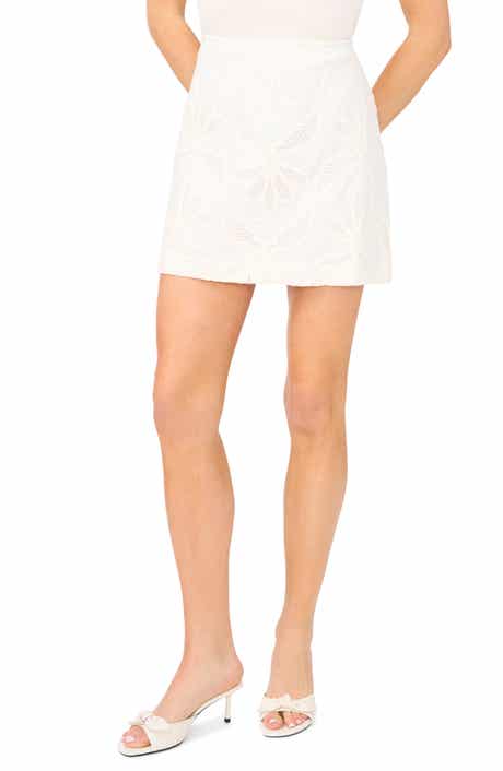 Margaret Open Stitch Miniskirt