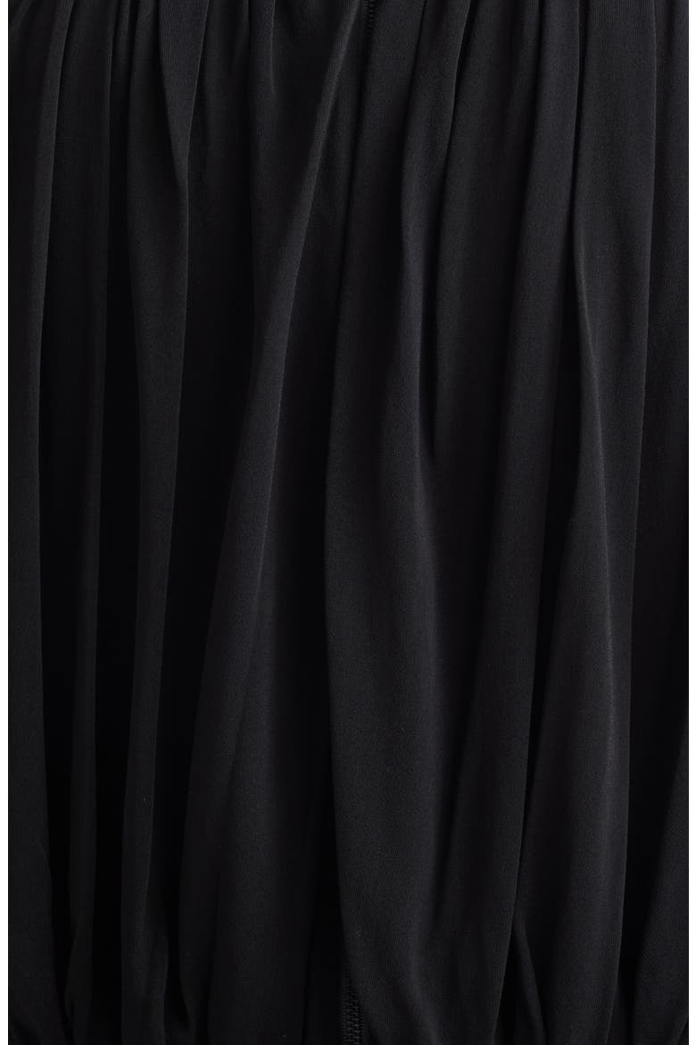 Micka Ruched Jersey Top, Alternate, color, BLACK