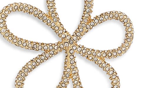 Baublebar Crystal Flower Outline Stud Earrings