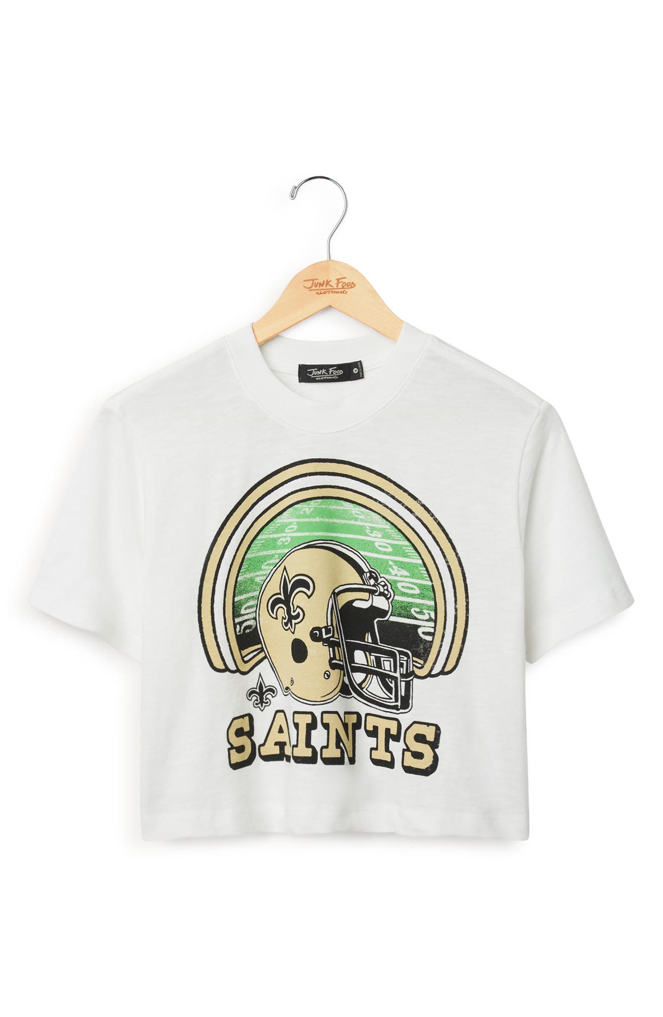 New Orleans Saints Graphic Cropped T-Shirt