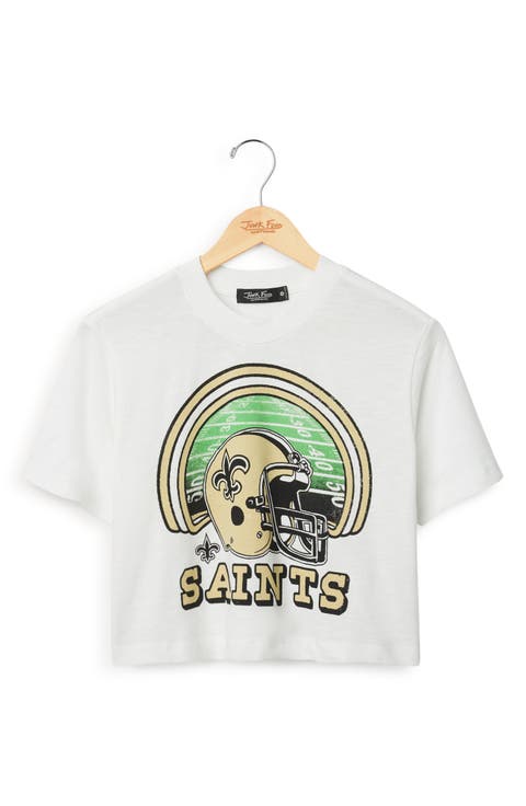 New Orleans Saints Graphic Cropped T-Shirt