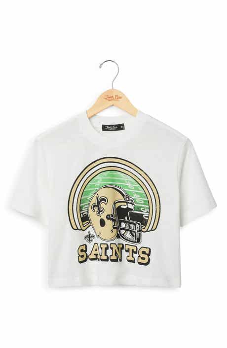 New Orleans Saints Graphic Cropped T-Shirt