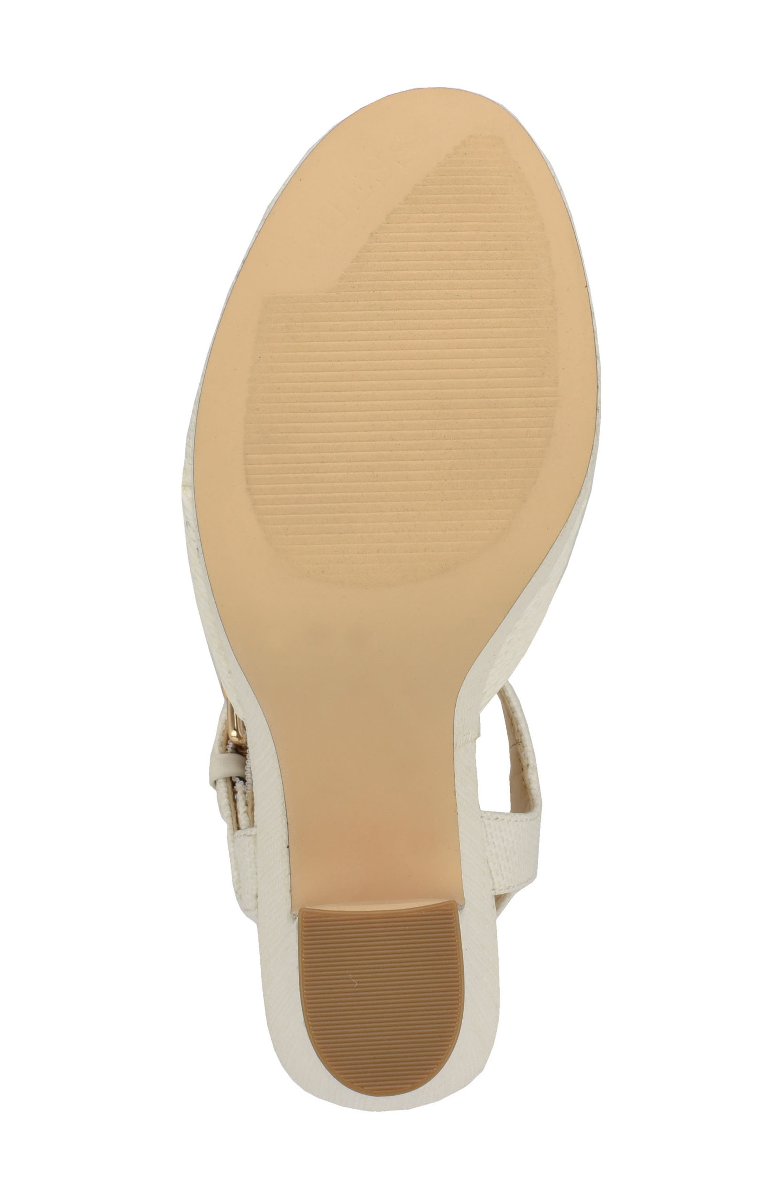 Saylin Ankle Strap Platform Sandal, Alternate, color, IVORY