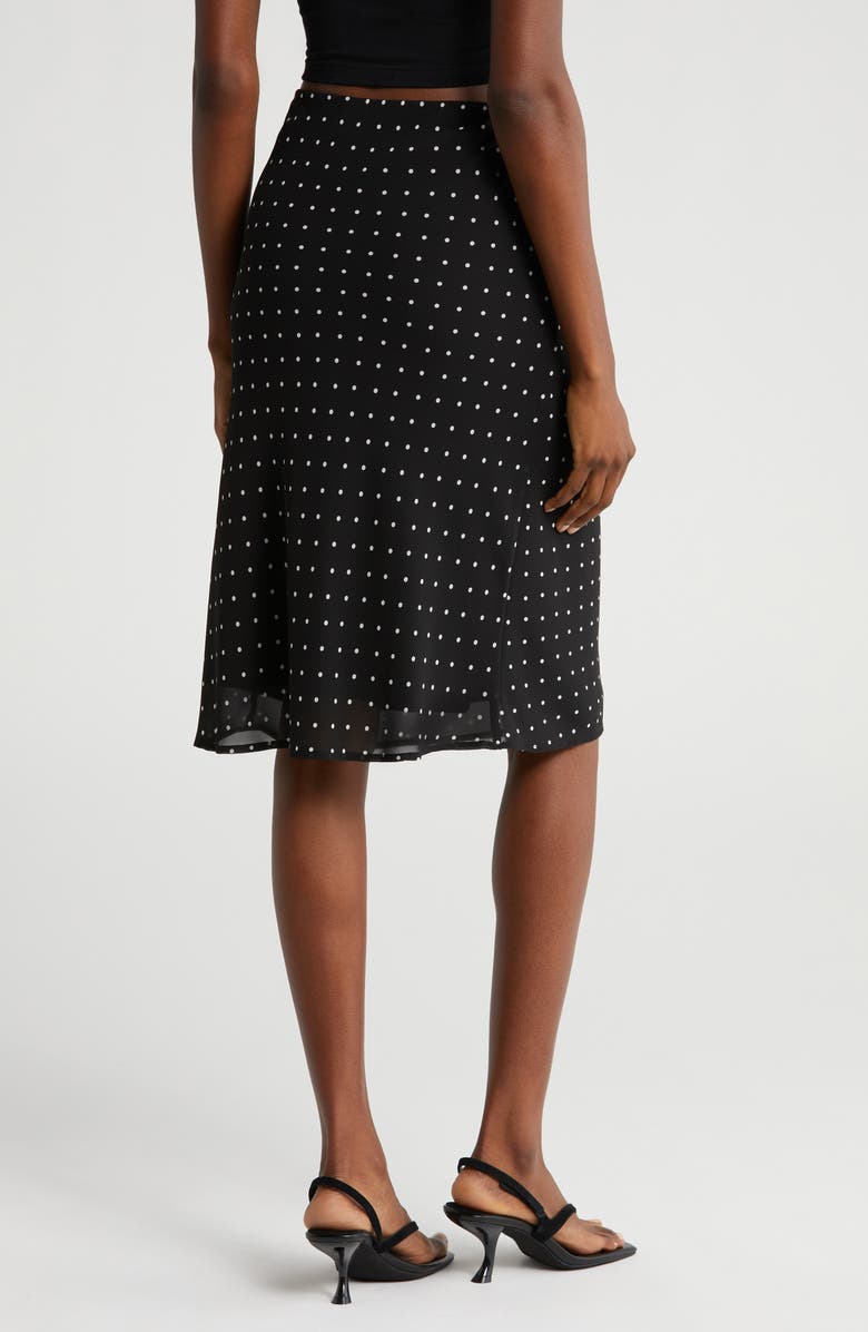 WAYF Anita Polka Dot Skirt, Alternate, color, 