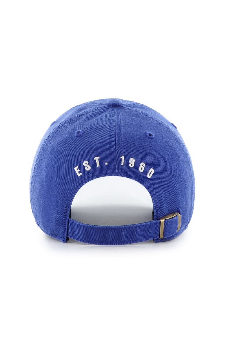 Men's '47  Royal Buffalo Bills Hard Hat Clean Up Adjustable Hat, Alternate, color, Royal