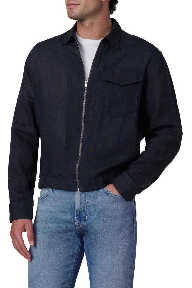 Cotton Jacket, Main, color, BARITONE BLUE