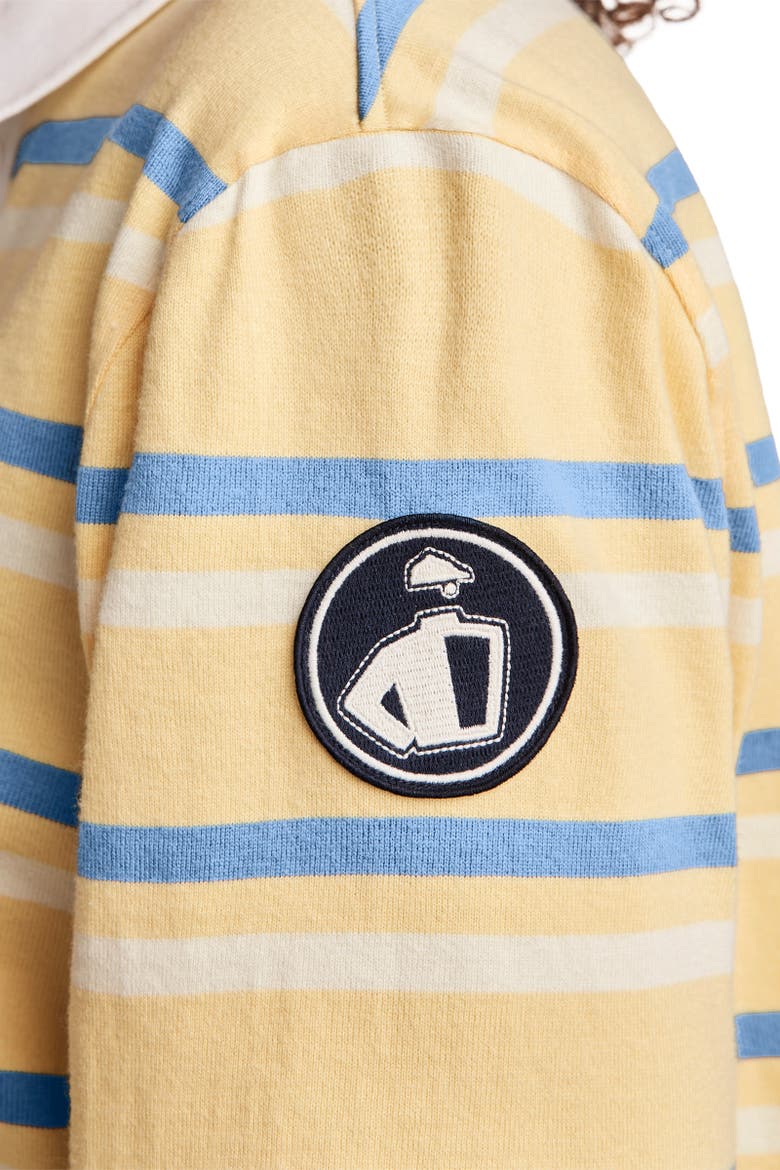 Women's 1876 Collection Cropped Rugby Polo, Alternate, color, 1876 Campfire