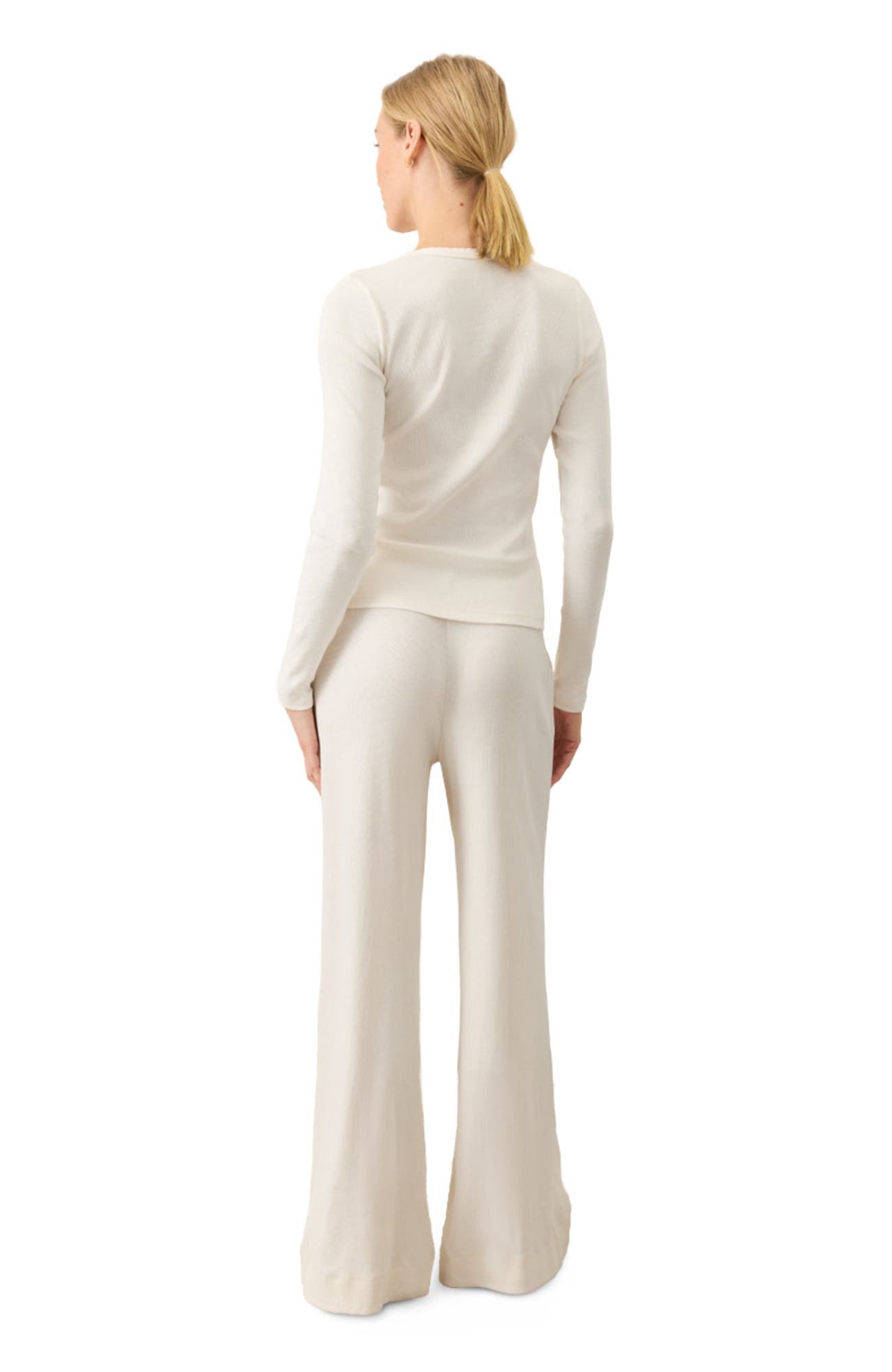Dream Rib Slim Henley Made With Organic Cotton - image 2