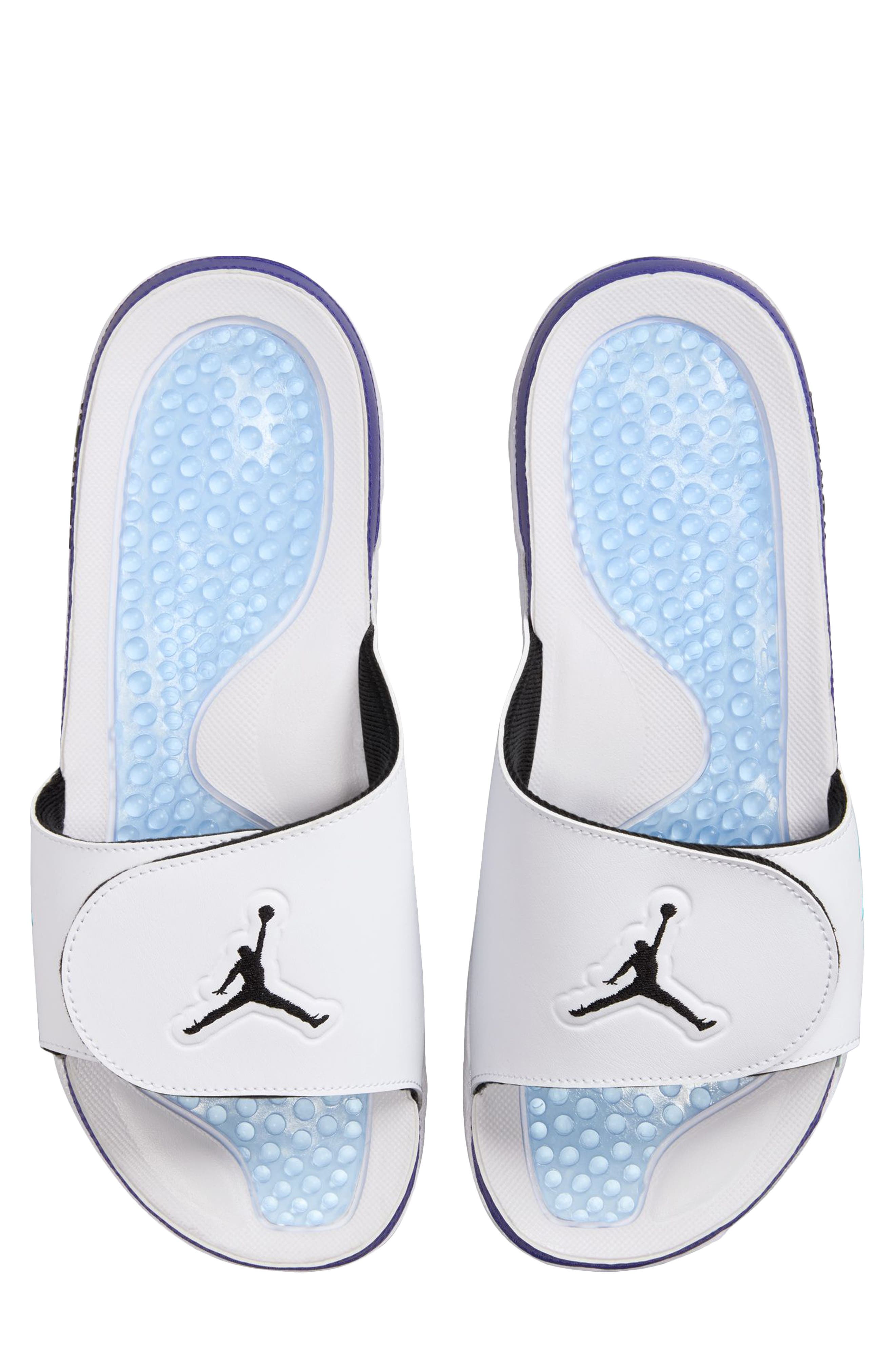 Jordan Nike 'Jordan Hydro V Retro' Slide, Alternate, color, 