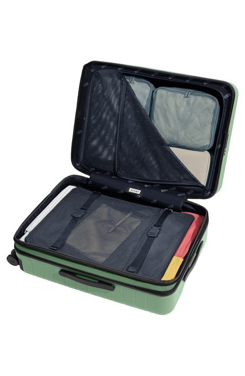 Away The Medium Flex Suitcase In Green