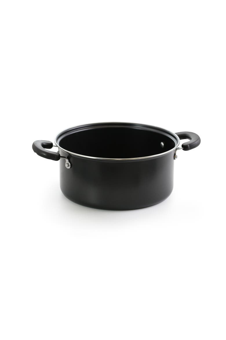 7 Piece Deluxe Non-Stick Cookware Set, Alternate, color, Black