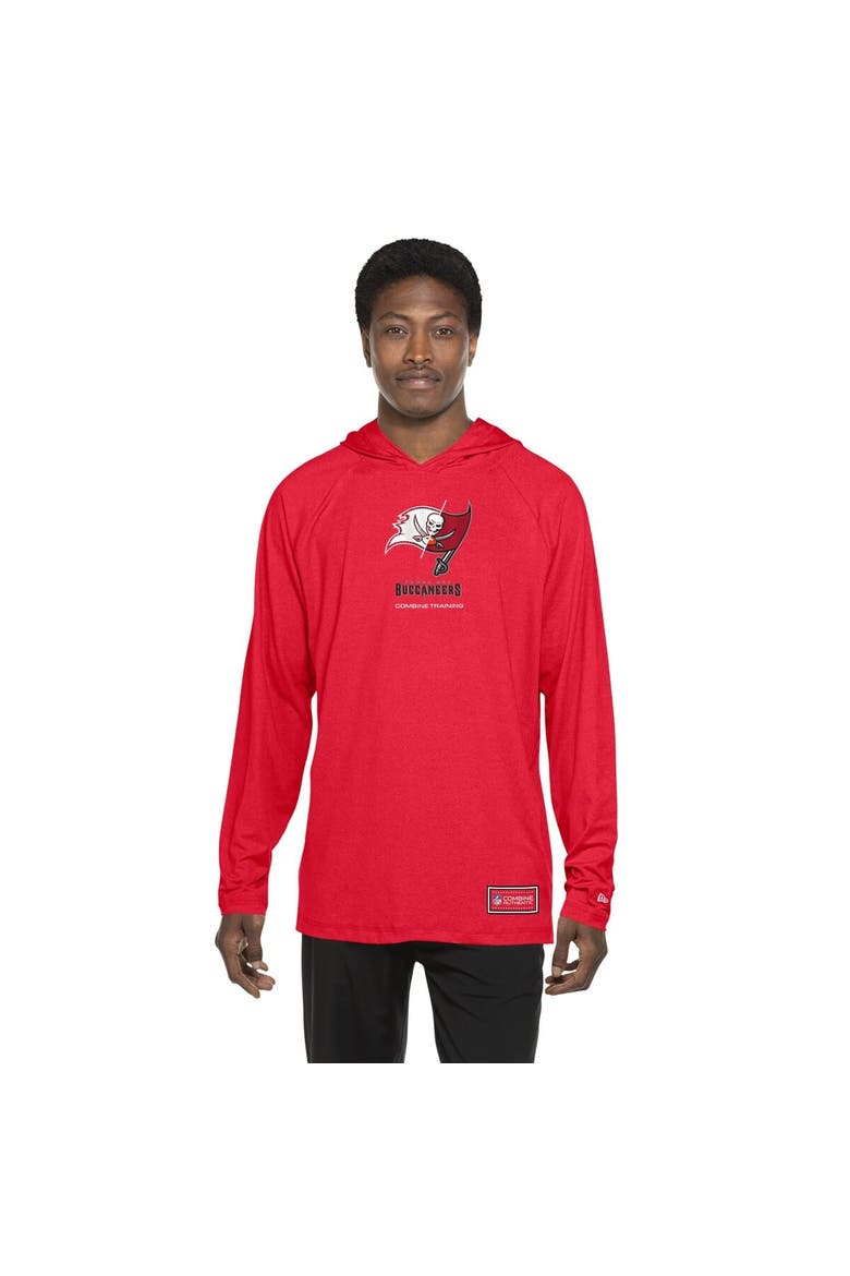Men's New Era  Red Tampa Bay Buccaneers Functional Fandom Hoodie, Alternate, color, Red