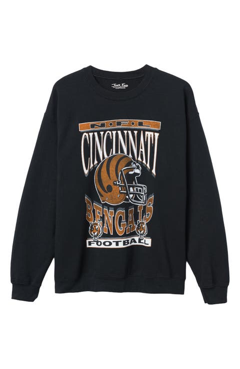Cincinnati Bengals Cotton Blend Crewneck Sweatshirt
