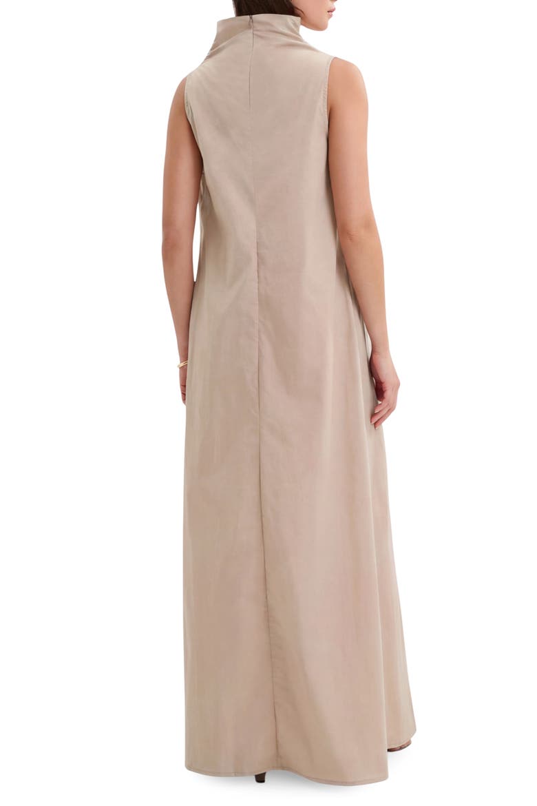 Minna Sleeveless Maxi Dress, Alternate, color, SAND