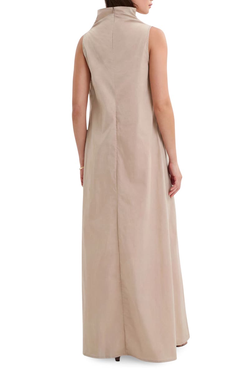 Marcella Minna Sleeveless Maxi Dress, Alternate, color, Sand