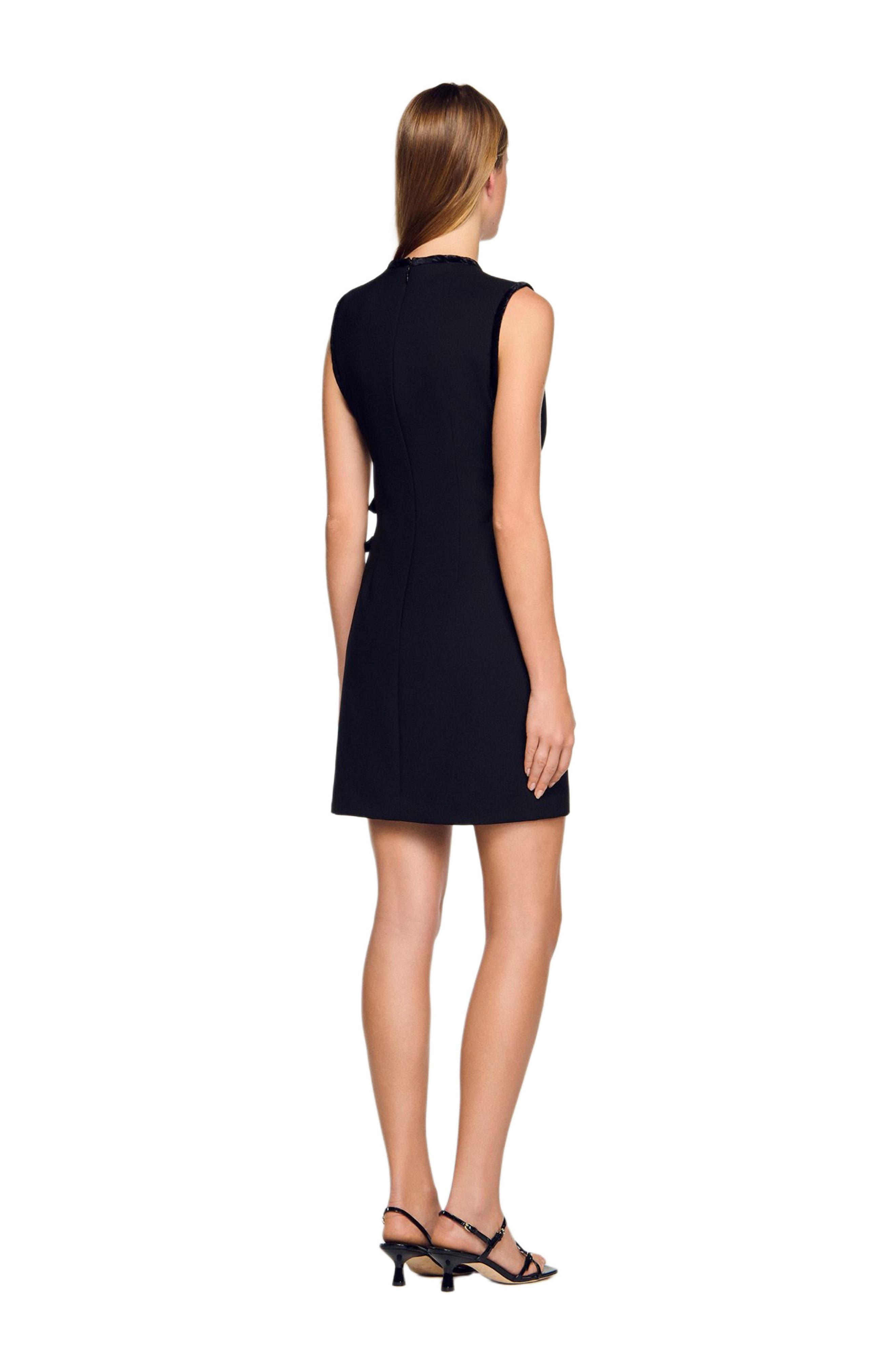 Short dress with cutouts - image 2