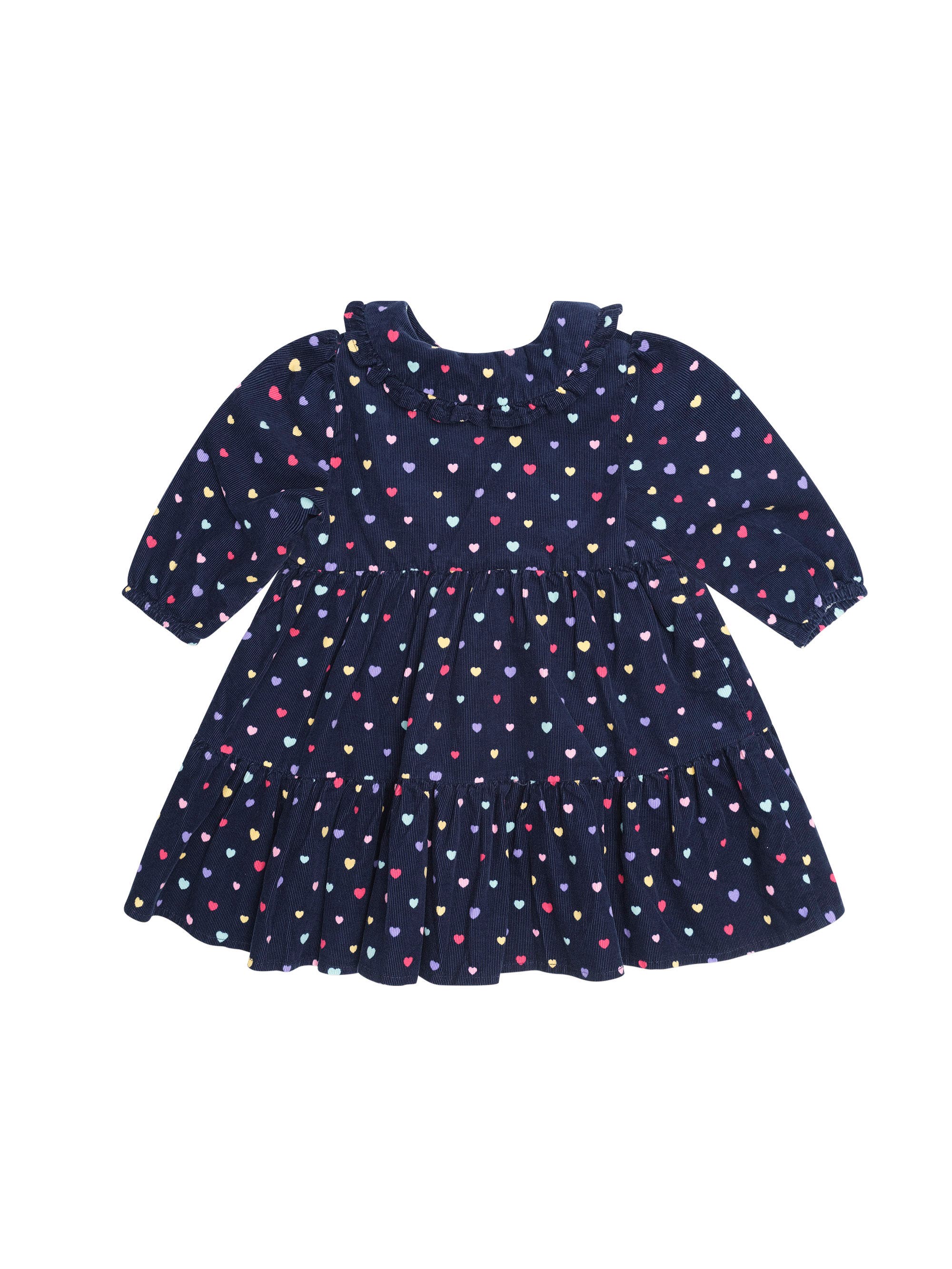 Huxbaby Ink Heart Cord Collar Dress | Nordstrom