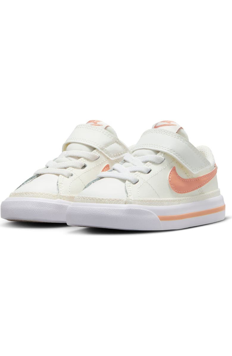 Nike Court Legacy Sneaker, Main, color, Sail/ Apricot/ White/ Guava