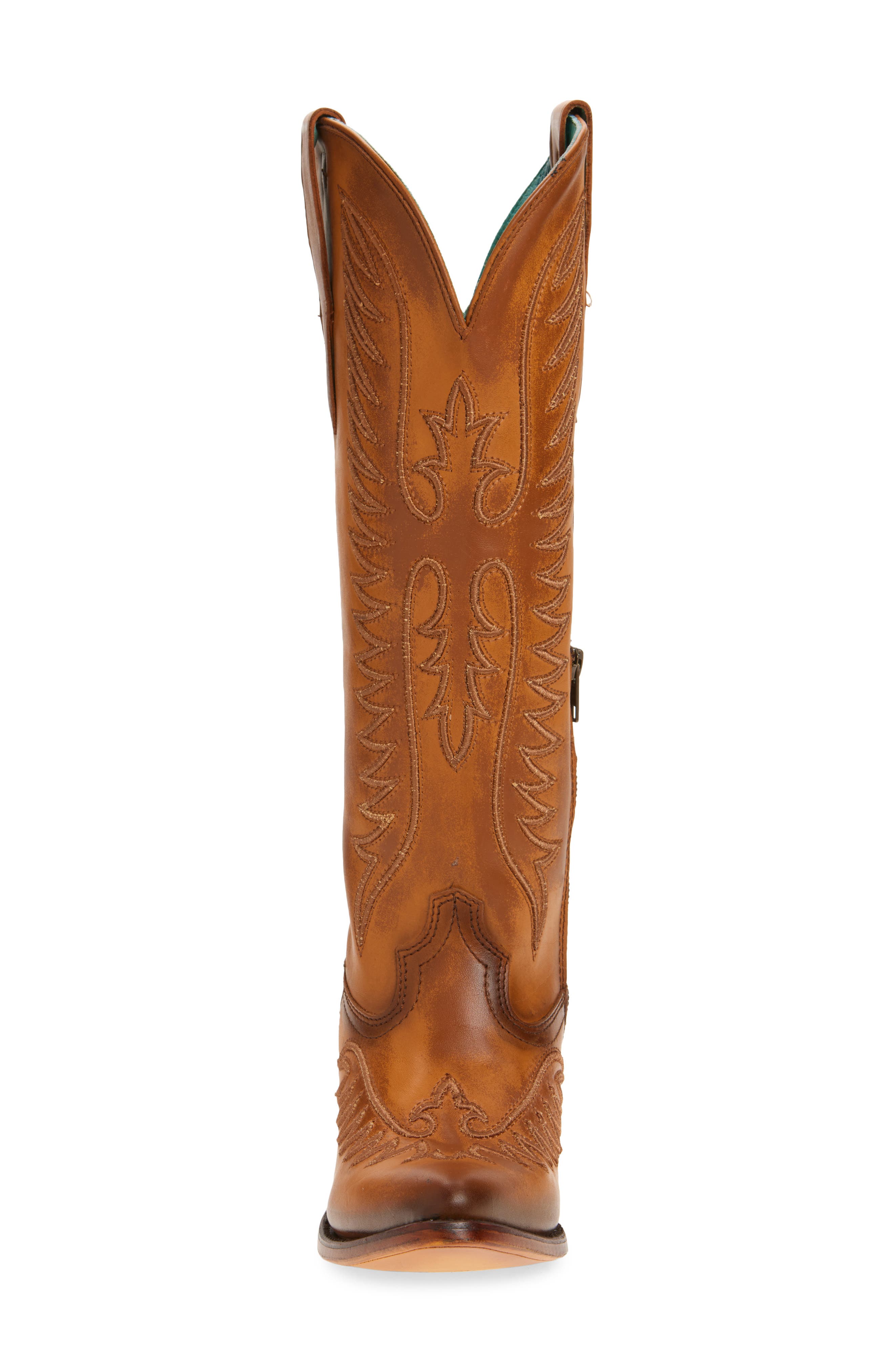 CORRAL Eagle Embroidered Western Boot, Alternate, color, 