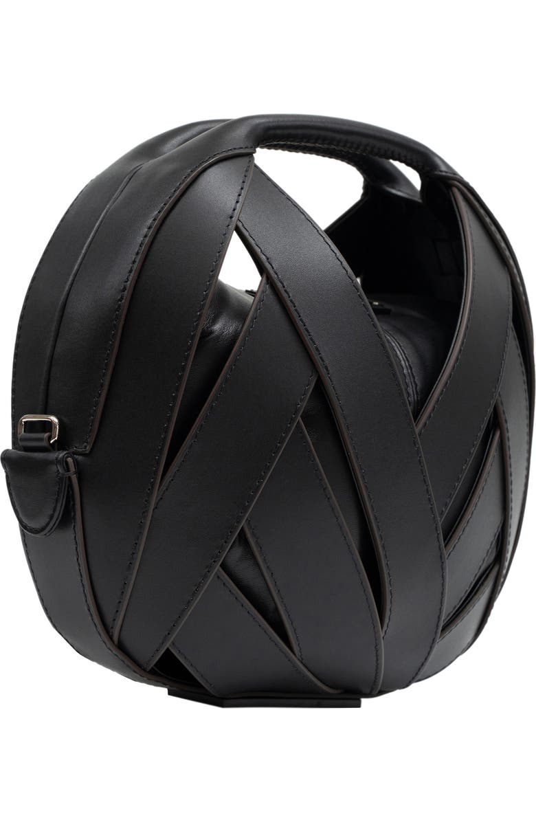 PERRIN PARIS LE PETIT PANIER XBODY BAG, Alternate, color, Black