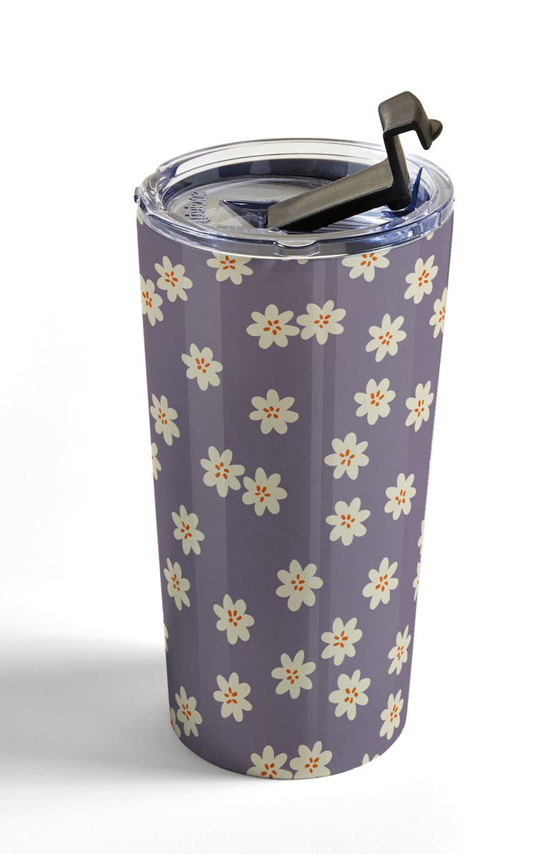 Deny Designs Alisa Galitsyna Lavender Tiny Flower Tumbler, Alternate, color, Multi