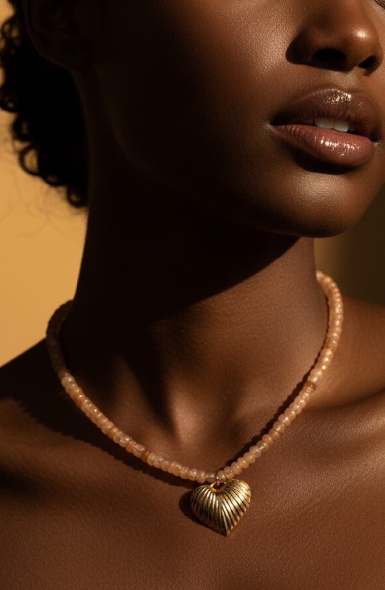 MacRae & Co. Cola Pendant Necklace, Alternate, color, Beige