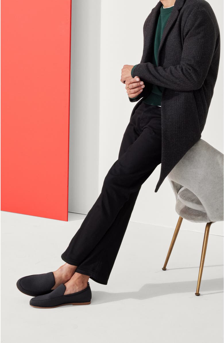 Rothy's The Ravello Loafer, Alternate, color, Stone Black