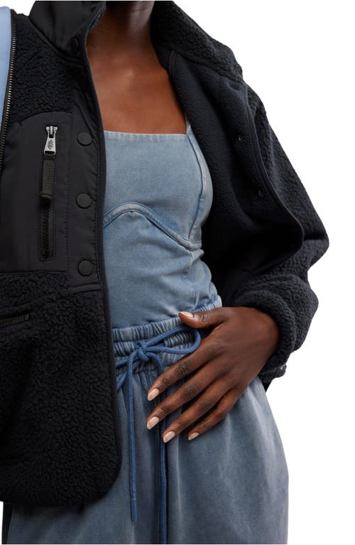 Free People Fp Movement Inbound Stretch Cotton Jumpsuit In Skyline