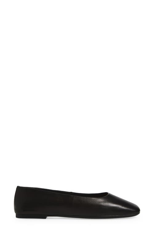 Jeffrey Campbell Listos Square Toe Flat In Animal Print