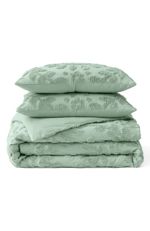 Peri Home Chenille Laurel Duvet Cover & Shams Set in Sage  product