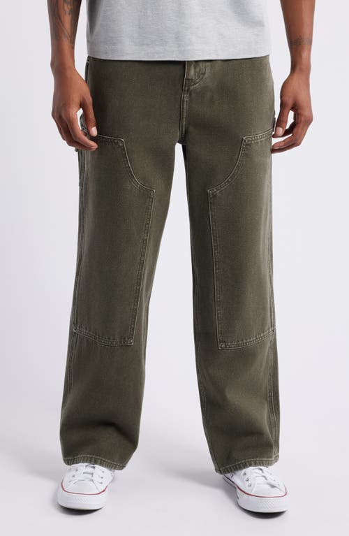 Elwood Relaxed Fit Denim Carpenter Pants In Forest