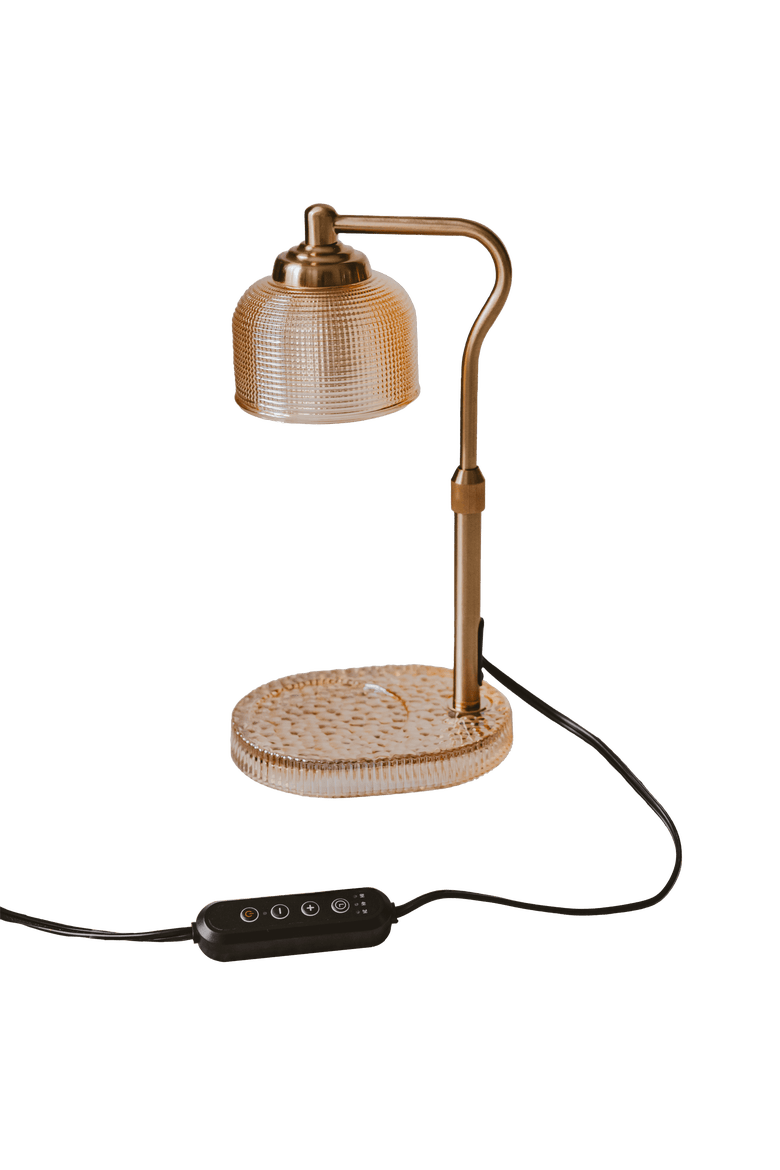 Candle Warmer Lamp with Timer, Main, color, Glass Base