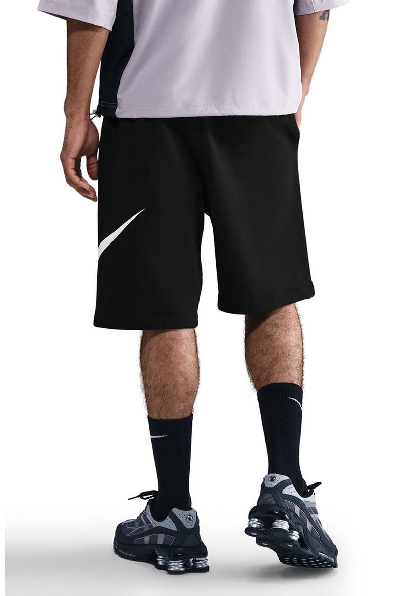 Club Shorts, Alternate, color, BLACK/ WHITE