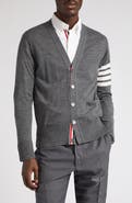 Thom Browne 4-Bar Merino Wool Cardigan