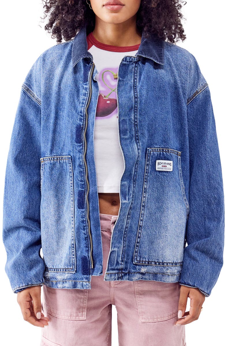 BDG Urban Outfitters Denim Workwear Jacket, Main, color, 