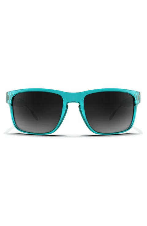 Canyon 55mm Polarized Square Sunglasses