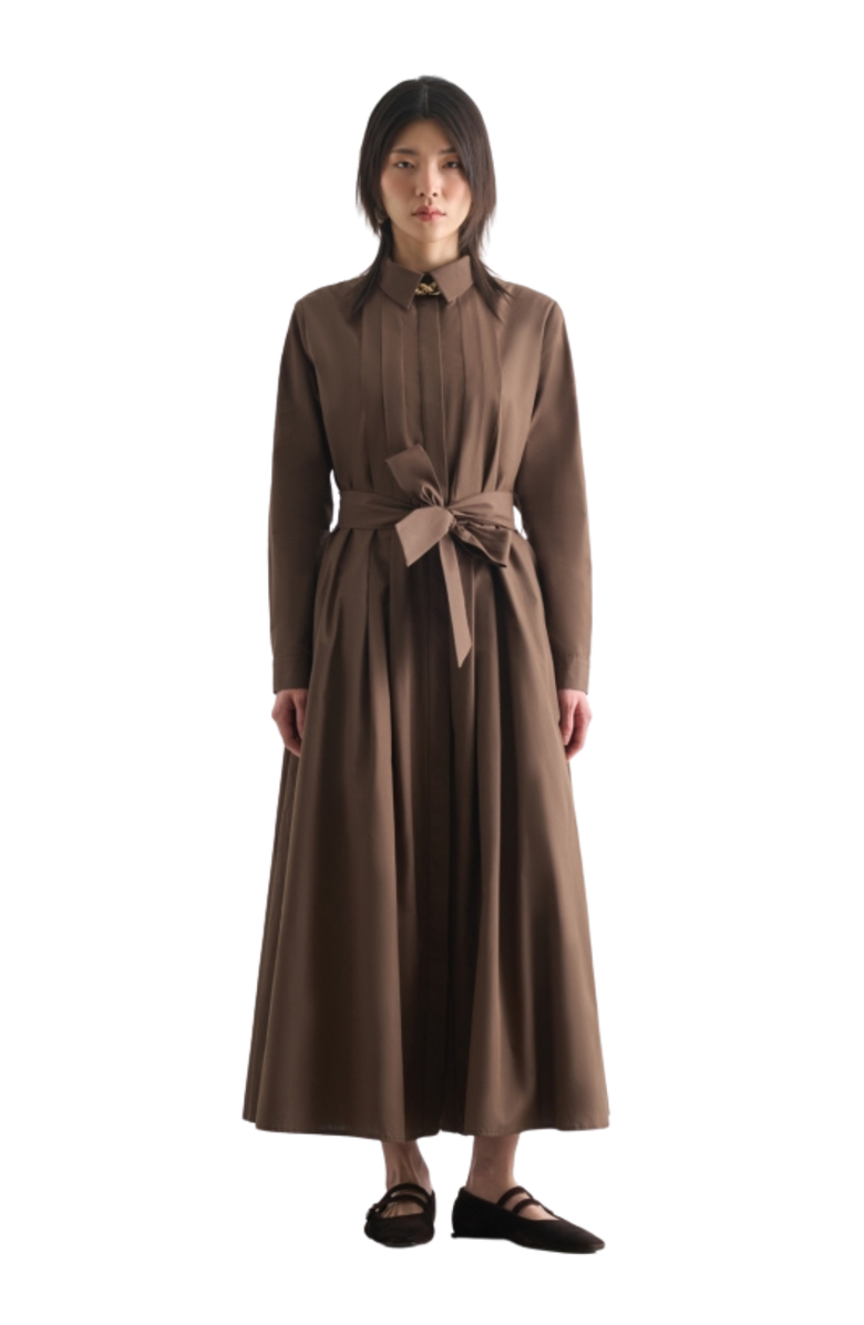 Mizalle Premium Cotton Poplin Dress, Main, color, 