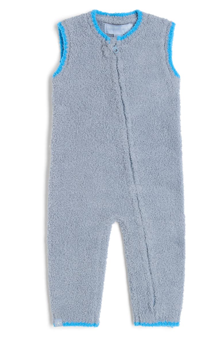 Kids' CozyChic Tipped Onesie, Main, color, CHAMBRAY-CYAN