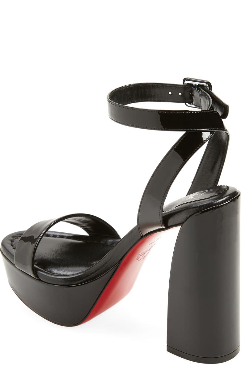 Christian Louboutin Movida Sabina Ankle Strap Platform Sandal, Alternate, color,