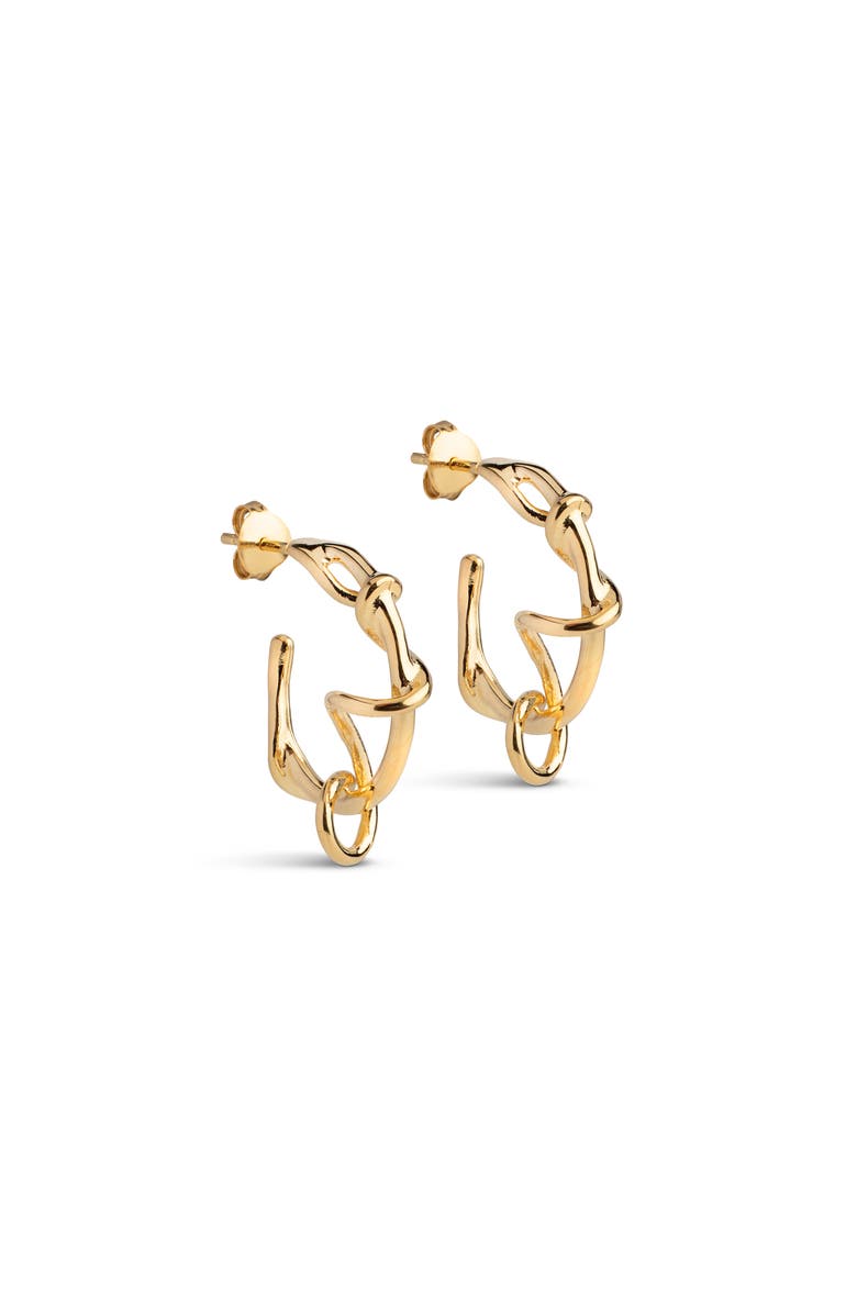 Enamel Copenhagen Capella Hoops, Main, color, 925S/Gp