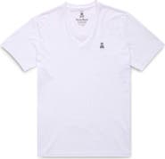 Psycho Bunny Logo V-Neck T-Shirt
